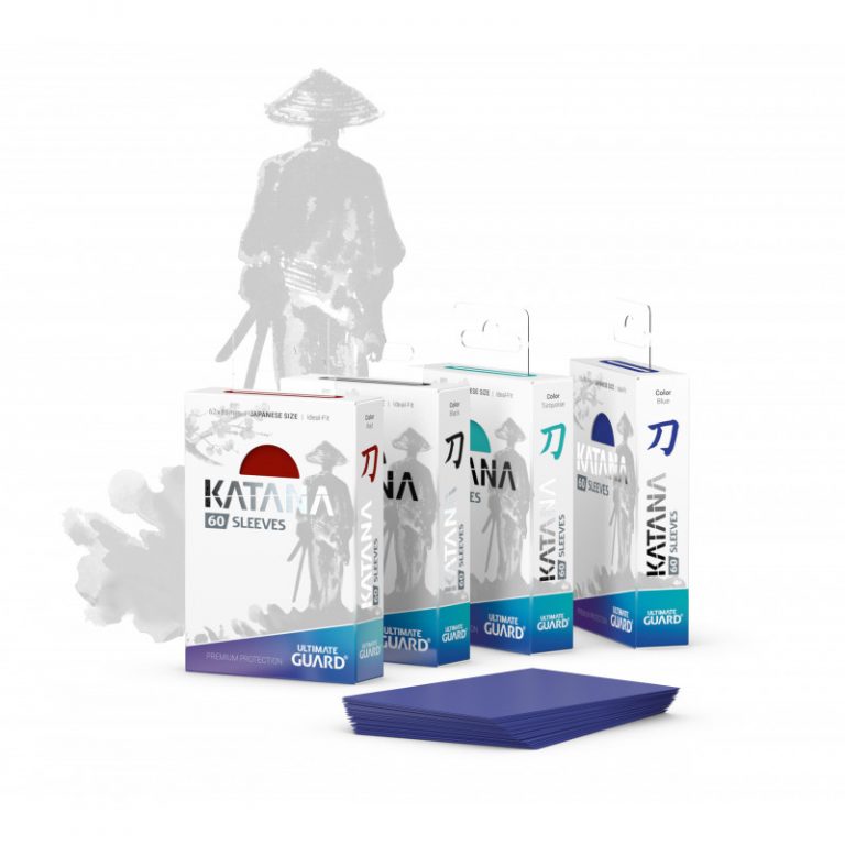 Katana Sleeves 60 Japanese Size Ideal Fit (für YuGiOh!) COMIC