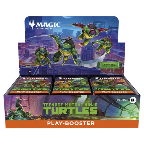 Magic: The Gathering – Teenage Mutant Ninja Turtles – Play-Booster-Display Deutsch