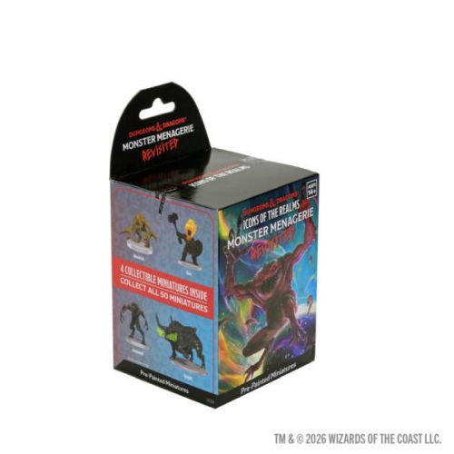 D&D Icons of the Realms Miniatures: Monster Menagerie Revisited – Booster