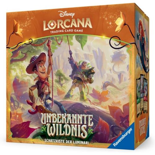Disney Lorcana Trading Card Game – Unbekannte Wildnis – Schatzkiste der Luminari