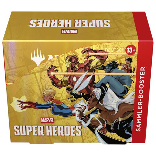 Magic: The Gathering – Marvel Super Heroes – Sammler-Booster-Display Deutsch