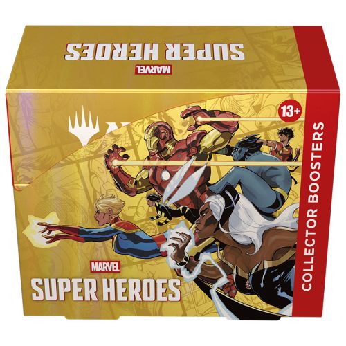 Magic: The Gathering – Marvel Super Heroes – Collector-Booster-Display Englisch