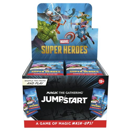Magic: The Gathering – Marvel Super Heroes – Jumpstart-Booster-Display Englisch